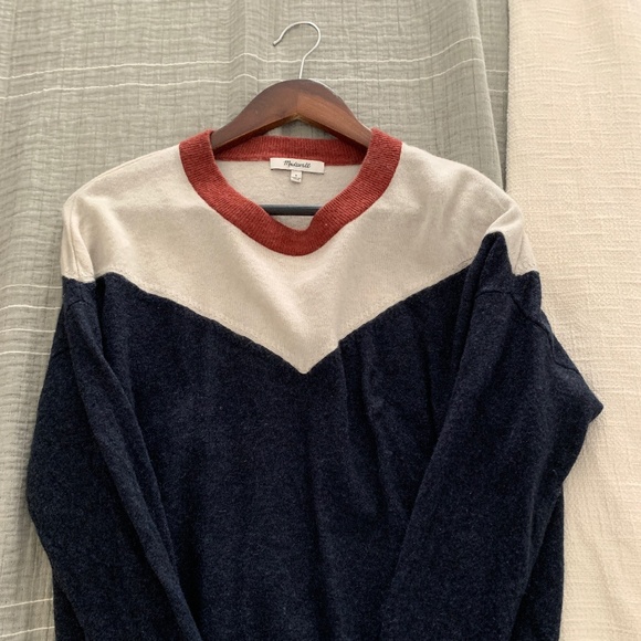 Madewell colorblock sweater - Picture 1 of 2